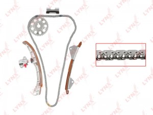 к-кт цепи ГРМ!\ Toyota Avensis 2.0i/2.4i 16V 01-11 TK-0102 LYNXAUTO