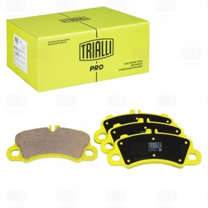 Колодки торм. Porsche Macan (14-) диск. перед. R18 189x90 (керам.) (PF 1606CR) P PF1606CR TRIALLI