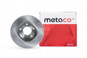 Диск тормозной передний вентилируемый 3050020 3050020 METACO