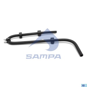 Трубка расширительного бачка Renault 078.479 SAMPA