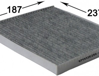 Фильтр салона угольный KIA SPORTAGE 10-16 AC11407C AC11407C AZUMI