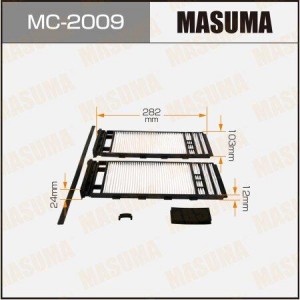 фильтр салона! \ Nissan Micra/Note, Renault Modus 1.0-1.6 03> MC-2009 MASUMA