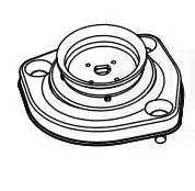 Опора амортизатора задняя правая SA 0858 TRIALLI