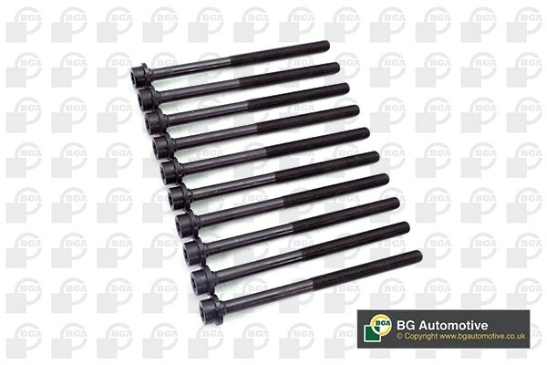 к-кт болтов ГБЦ! 10шт\ Citroen Xantia, Peugeot 205-406 1.6-2.0 81> BK6398 BG AUTOMOTIVE