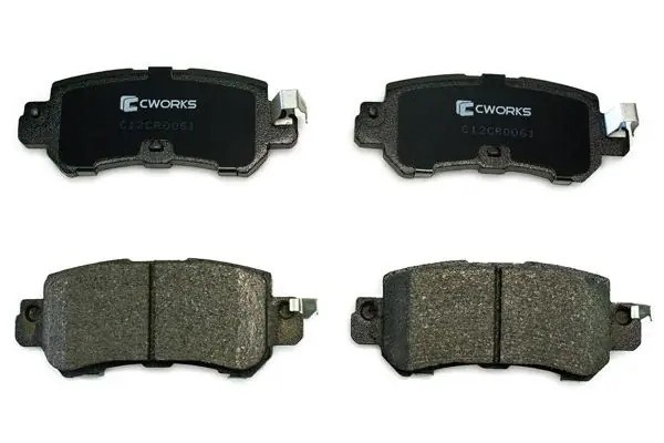 Тормозные колодки задние Low Metallic C12CR0061 C12CR0061 CWORKS