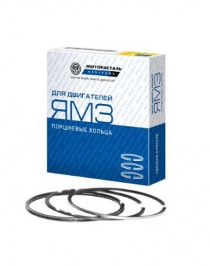 Кольца поршневые ЯМЗ-650.10 на поршень МОТОРДЕТАЛЬ 6501004002 MOTOR DETAL