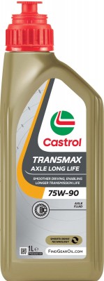 Масло трансмиссионное Transmax Axle Long Life GL5 75W90 синт.1л CASTROL 15F087 CASTROL