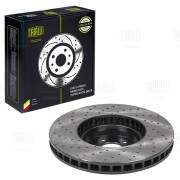 Диск торм. Mercedes E (W213) (16-)/GLC (X253) (15-) перед. d=360 (перф) (DF 1904 DF190433 TRIALLI