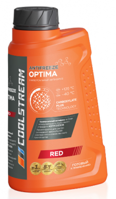 Антифриз красный -40C 1.1кг/1л Optima COOL STREAM CS010701RD COOLSTREAM