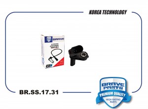 Датчик ABS передний правый 7H0927804 BR.SS.17.31 Octavia 04-, Golf V 03- BR.SS.17.31 BRAVE