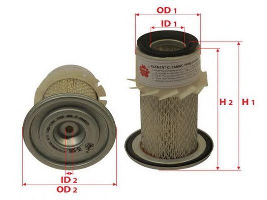 Фильтр воздушный DONALDSON AS8801 AS8801 SAKURA