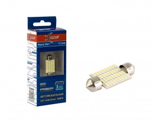 Лампа светодиодная 12V C5W SV8.5-8 блистер (1шт.) XENITE 1009581 XENITE