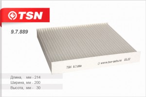 фильтр салона! Ford Transit 2.0-3.2TDCI 06> 9.7.889 TSN