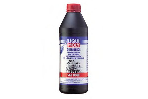LIQUI MOLY GETRIEBEOIL 80W 1Л API: GL-4 MIL-L: 2105 ZF: TE-ML 17A MB: 235.1 MAN: 1020 LIQUI MOLY