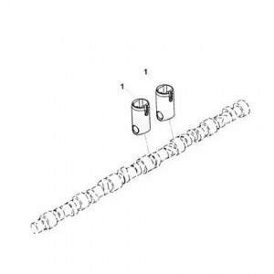 Толкатель клапана КАМАЗ Камминз ISLe (3965966) (Haffen) 10025 HAFFEN