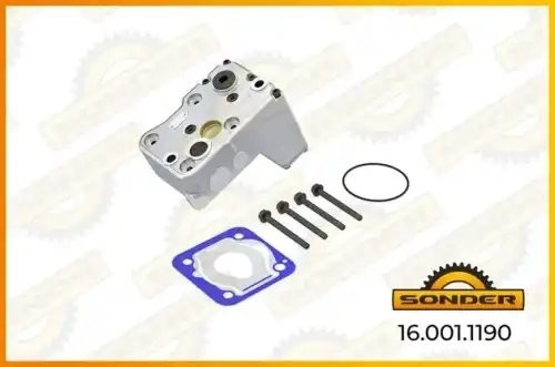 Головка компрессора MAN TGA (+ болты) 160011190 SONDER