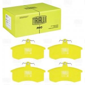 Колодки торм. для а/м Лада 2108 диск. перед. (керам.) (PF 965CR) PRO PF965CR TRIALLI