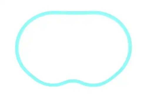 прокладка коллектора впускного! (x4) Mazda 2, Ford Fusion/Fiesta 1.2/1.4/1.6 16V Z15571 ZENTPARTS