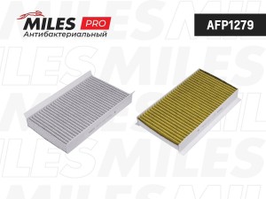 Фильтр салона антибактериальный (серия PRO) LAND ROVER RR SPORT/DISCOVERY 04- Cr AFP1279 MILES