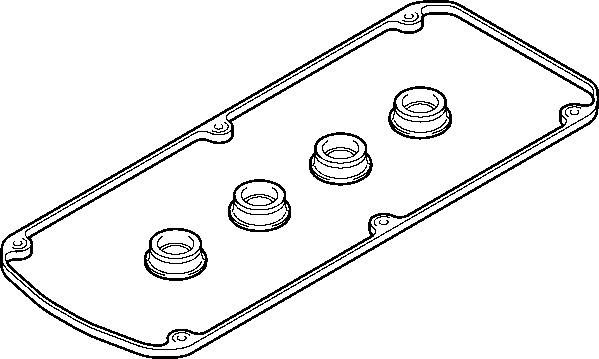 прокладка клапанной крышки!\ Mitsubishi Galant/Space Gear 2.0/2.4 4G63 92-00 376.220 ELRING