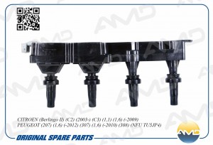 Катушка зажигания CITROEN Berlingo II, C2, 2003-, C3, 1,1, 1,6, -2009, C4, 1,6,  AMD.EL842 AMD