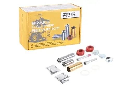 р/к дискового тормоза! (мр)направляющие втулки, болты,крышки, уплотн (K004100) B Z72216 ZENTPARTS