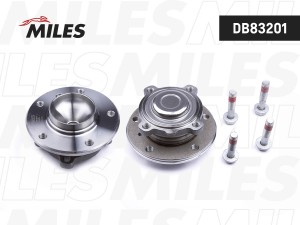 Ступица колеса передняя с подшипником BMW E81/E87/E90 (FAG 713 6493 80) DB83201 DB83201 MILES