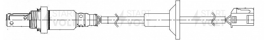 Датчик кисл. для а/м Toyota Corolla 00-/Avensis 03- 1.6i/1.8i после кат. VS-OS19 VS-OS 1914 START VOLT