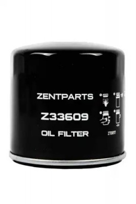 фильтр масляный! H100 D102 1'x12 CATERPILLAR Z33609 ZENTPARTS