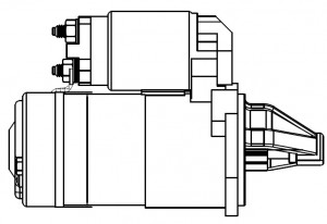 Стартер для а/м Mazda 323 (94-)/Demio (98-) 1.5i/1.6i/1.8i 1,2кВт (LSt 2514) LST2514 START VOLT