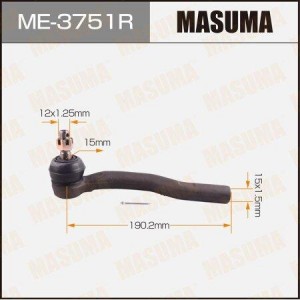 наконечник рулевой правый!\ Toyota Camry 3.0 V6/2.4 VVT-i 01> ME-3751R MASUMA