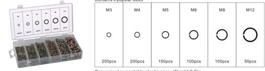 Гровер (набор 800шт) /FORSAGE/ F862 FORSAGE TOOLS