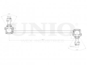 Стойка стабилизатора передняя SSP-50109 UNIO