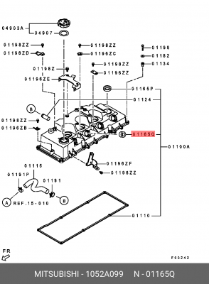 САЛЬНИК 1052A099 1052A099 MITSUBISHI