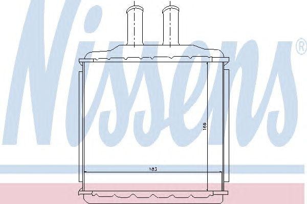 радиатор печки!\ Chevrolet Lacetti, Daewoo Nubira All 03> 76509 NISSENS