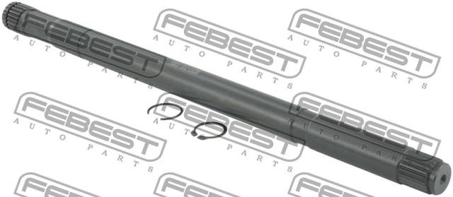 Полуось правая HONDA CIVIC EU/EP/ES 2001-2006 0312-ESATRH 0312-ESATRH FEBEST