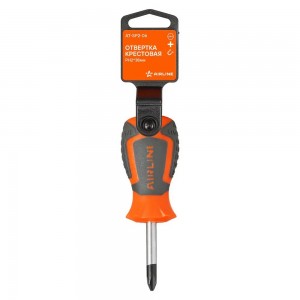 Отвертка крестовая с эргономичной рукояткой PH2х38 мм "AIRLINE" AT-SP2-06 AIRLINE