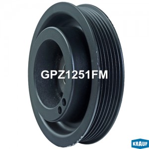 Шкив коленвала GPZ1251FM gpz1251fm KRAUF