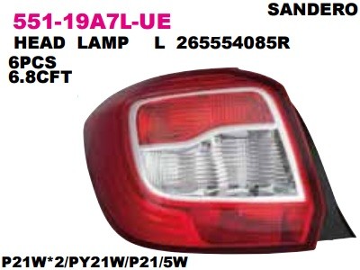 RENAULT SANDERO (2013>) 55119A7LUE DEPO