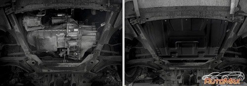 Защита картера и КПП ЛАДА Vesta (15-) (без крепежа) AUTOMAX AM.6038.1 AUTO MAX