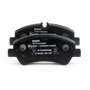 Колодки тормозные FORD Transit (14-) задние (4шт.) DELPHI LP2662 DELPHI