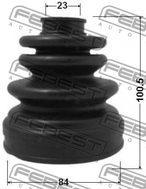 Пыльник ШРУСа внутренний CHERY AMULET, HYUNDAI SANTA FE 00-06 0215-CA33 0215-CA33 FEBEST