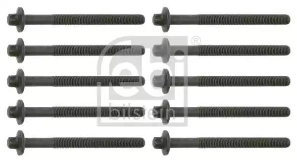 Болт RENAULT Clio,Logan (K4J/K4M) головки блока комплект FEBI 24099 FEBI BILSTEIN