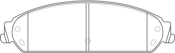 Колодки тормозные BP53421 BP53421 SB NAGAMOCHI
