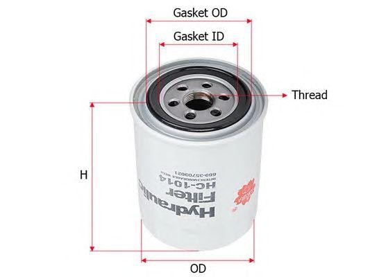 Фильтр гидравлический KATO SAKURA HC1014 SAKURA