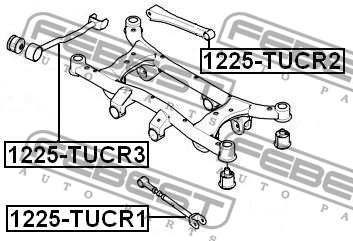 Рычаг подвески 1225-TUCR2 1225-TUCR2 FEBEST