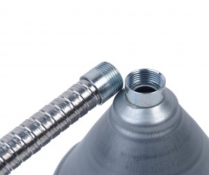 Воронка 140мм металлическая (гибкий слив) L=630мм JTC JTC-3109A JTC TOOLS