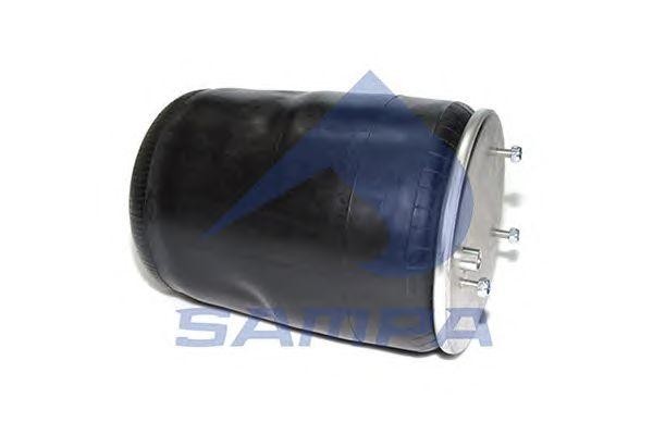 Пневморессора DAF 95 (без стакана) (3 шп., 1шт. M16х1.5мм с отбойником) SAMPA SP5583604 SAMPA