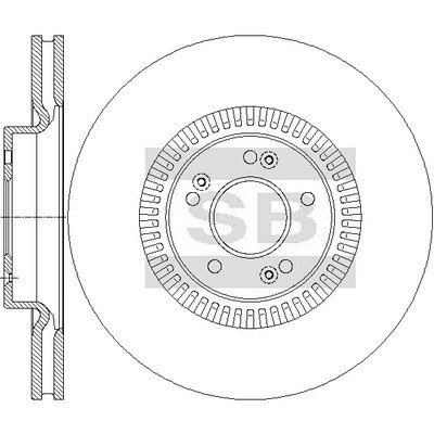 Тормозной диск SD1177 SD1177 SANGSIN