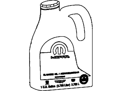 Масло моторное MOPAR 5W20 п/синт. API SP 5л 68518203AA CHRYSLER